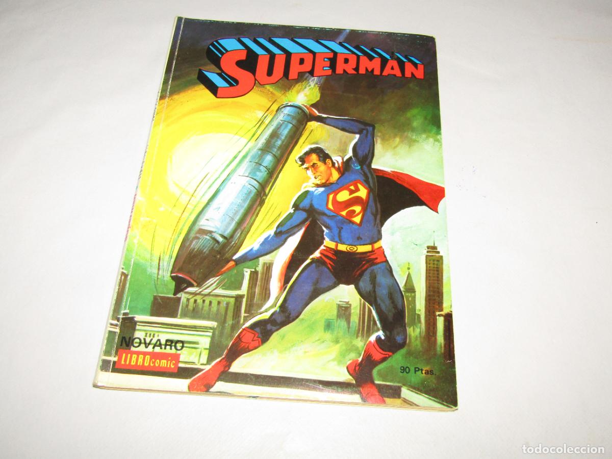 Tebeos: LIBRO COMIC Tomo XIX con TBOS de SUPERMAN de Editorial NOVARO del A&ntilde;o 1979