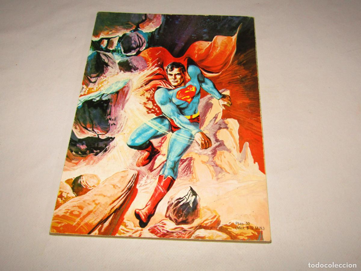 Tebeos: LIBRO COMIC Tomo XV con TBOS de SUPERMAN de Editorial NOVARO del A&ntilde;o 1975