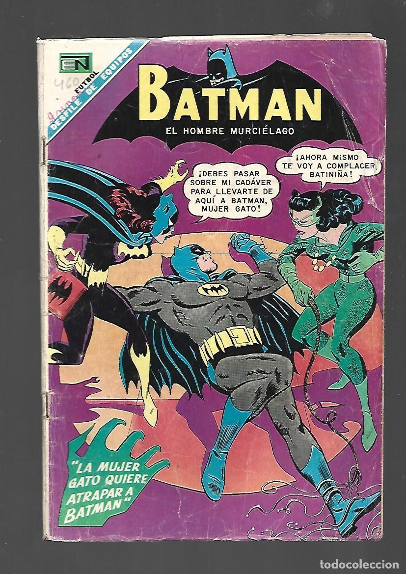Tebeos: Batman, 460: la mujer gato quiere atrapar a Batman, 1969, Novaro