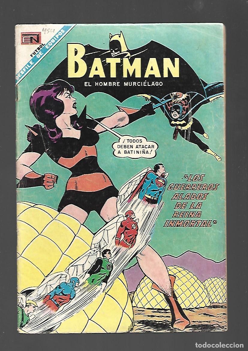 Tebeos: Batman, 454: los guerreros alados de la reina inmortal, 1968, Novaro, buen estado