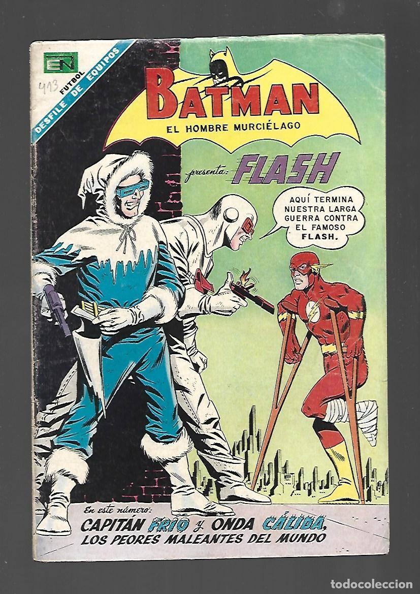 Tebeos: Batman, 413: Flash, 1968, Novaro, buen estado