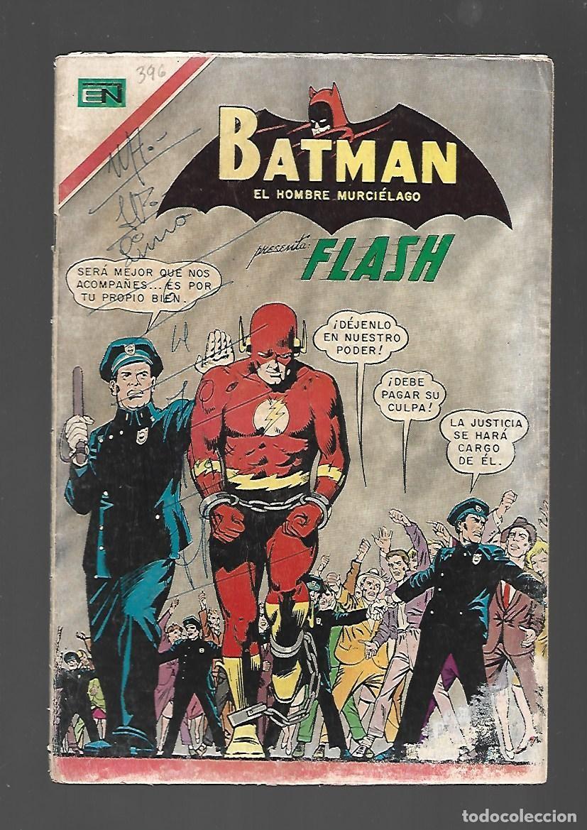 Tebeos: Batman, 396: Flash, 1967, Novaro, usado - Foto 1