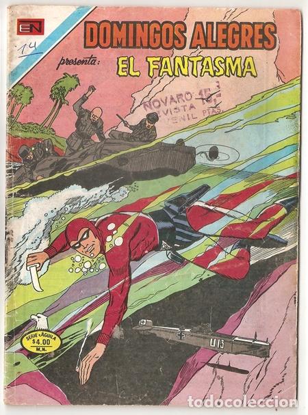 Giornalini: Domingos Alegres, 2-1195: El Fantasma / Serie &Aacute;guila - Novaro, 08/1977