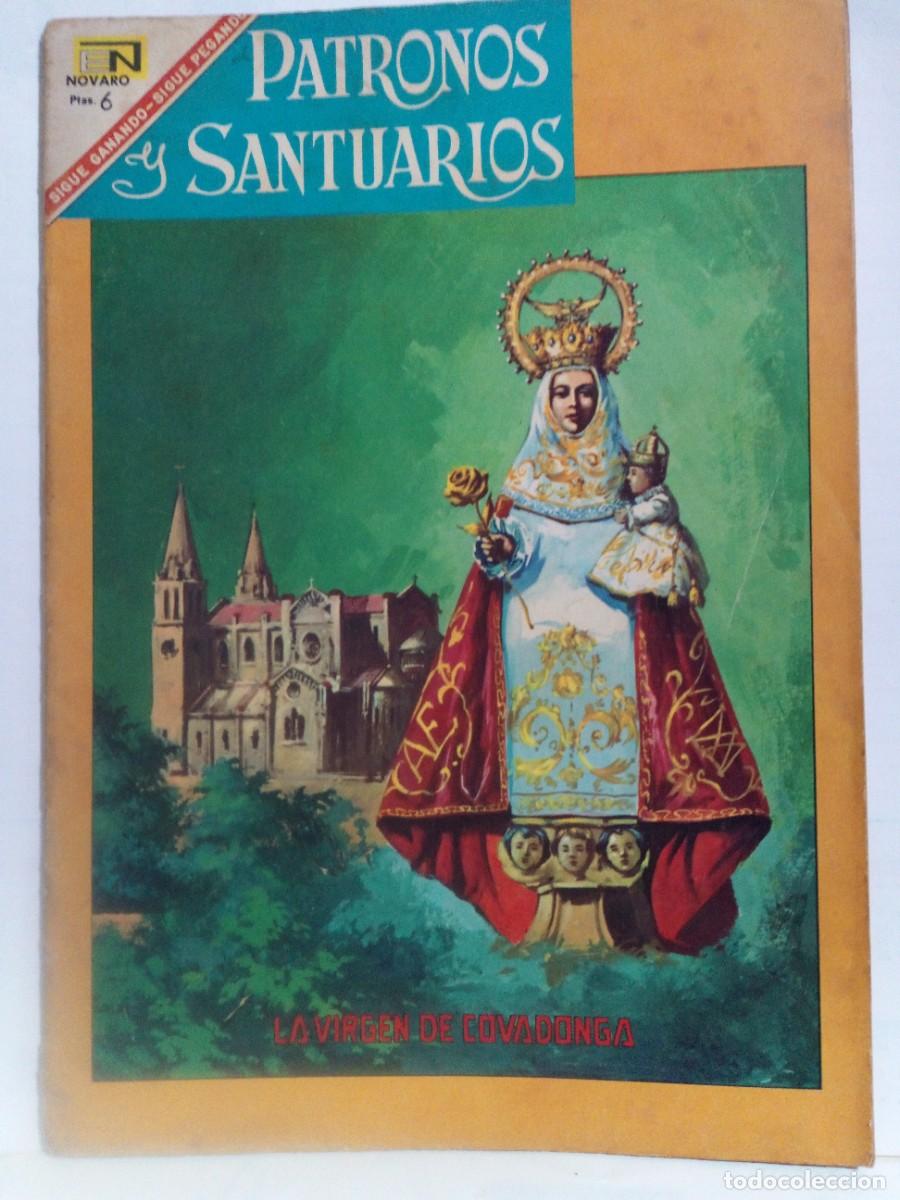 Tebeos: TEBEO NOVARO PATRONAS Y SANTUARIOS: LA VIRGEN DE COVADONGA ( A&Ntilde;OS 60 )