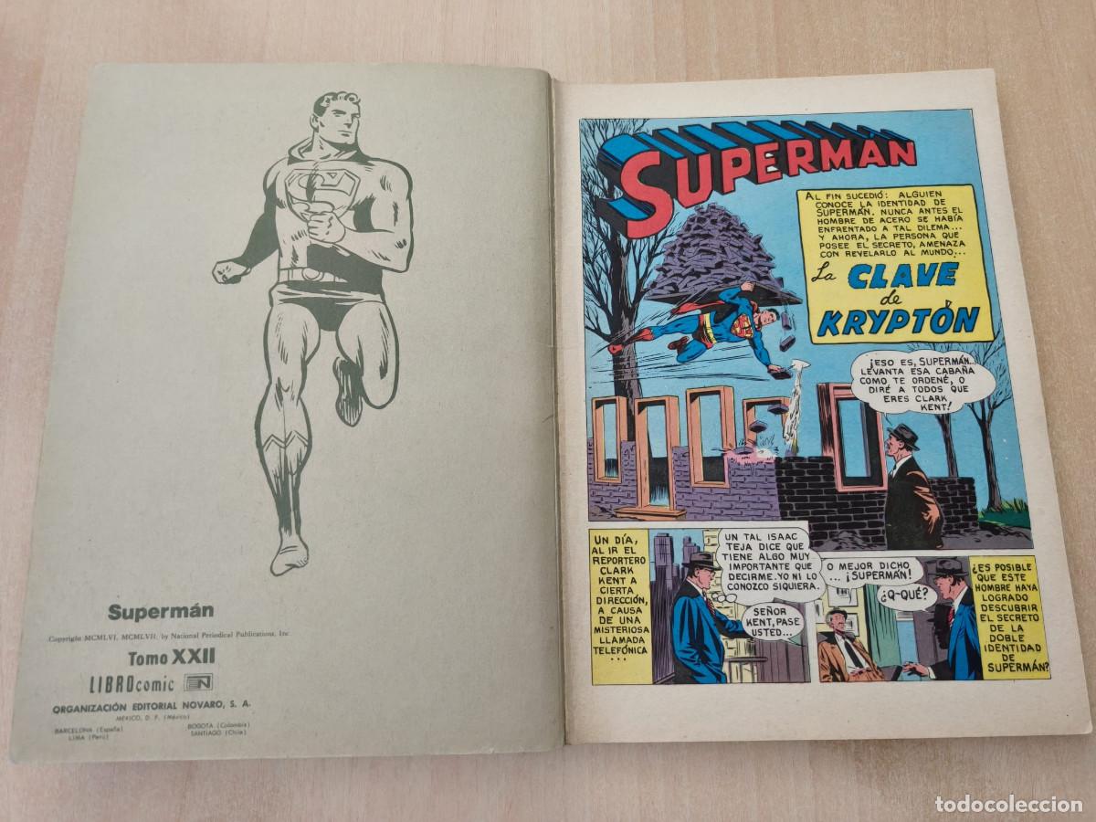 Tebeos: SUPERMAN Tomo XXII, 22 - Novaro Librocomic - Foto 4
