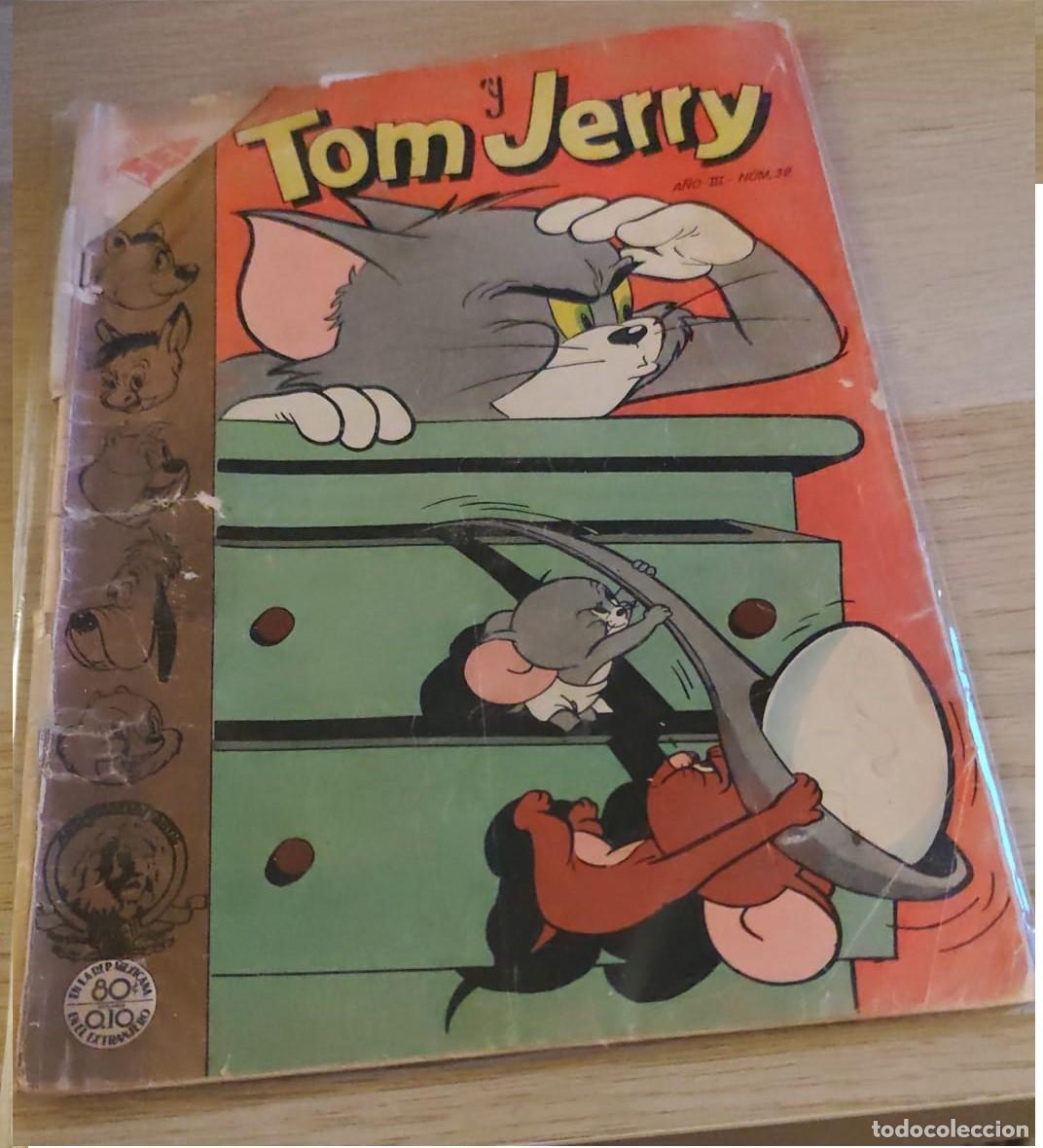 Tebeos: Tom y Jerry N&ordm; 32 SEA Novaro 1954