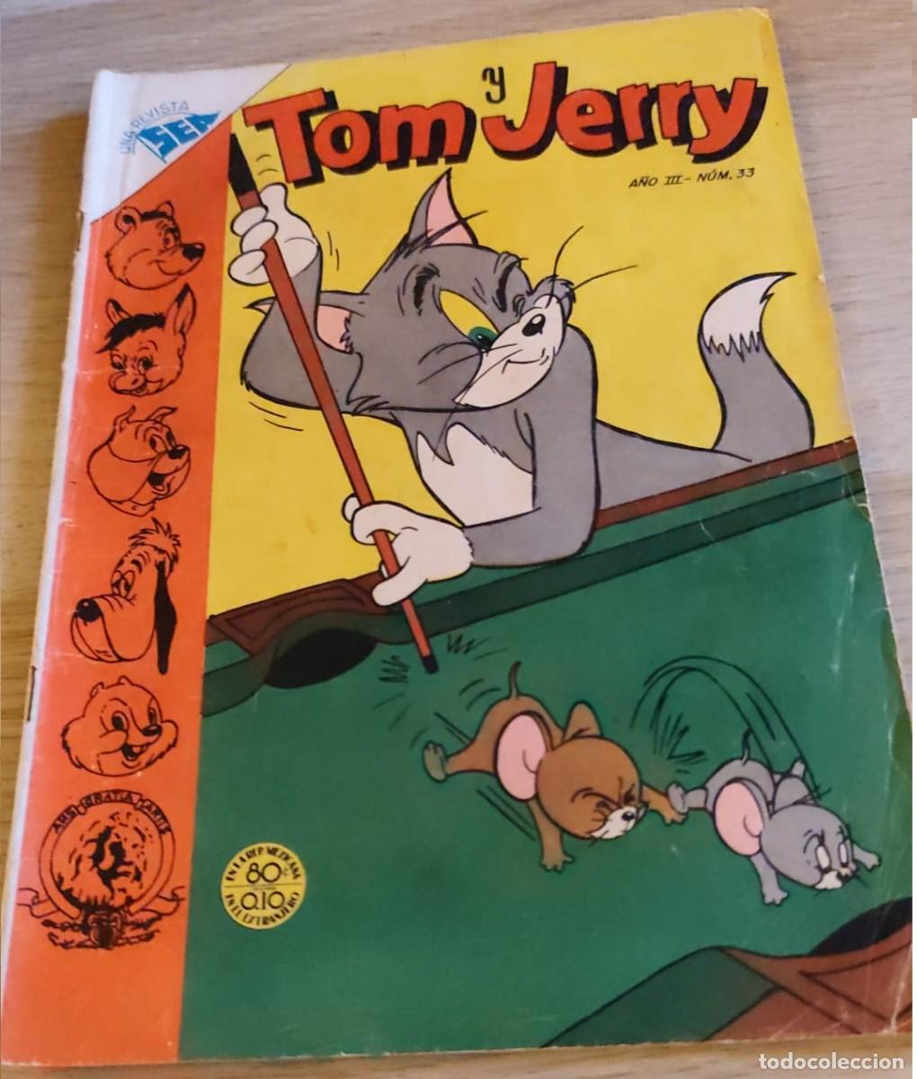 Tebeos: Tom y Jerry N&ordm; 33 SEA Novaro 1954