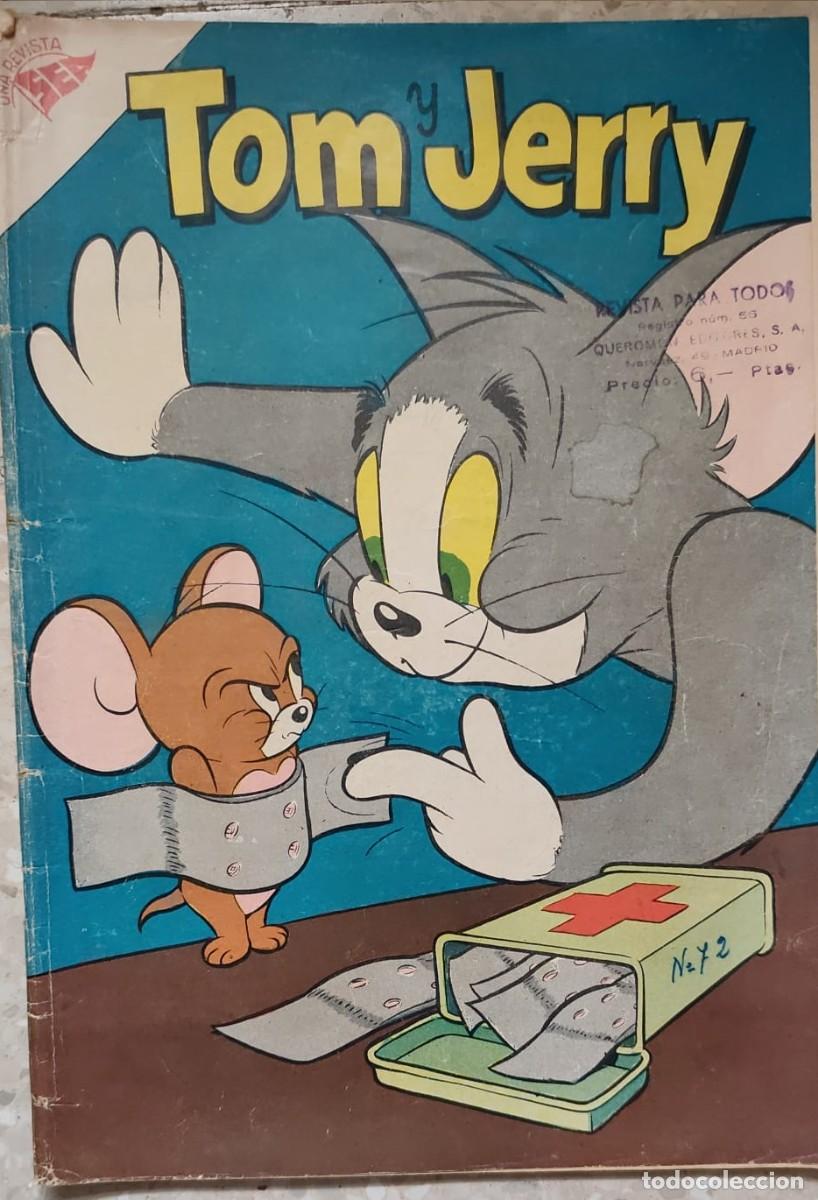 Tebeos: Tom y Jerry N&ordm; 72 SEA Novaro 1957