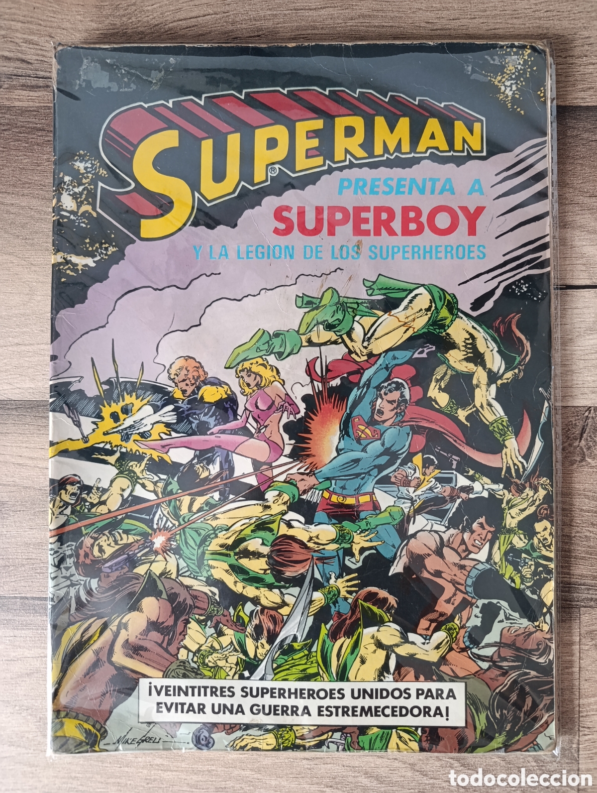 Tebeos: Superman presenta a superboy y la legi&oacute;n de superh&eacute;roes