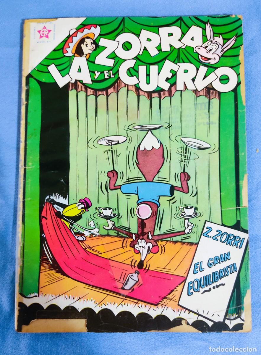 Tebeos: LA ZORRA Y EL CUERVO N&ordm; 131 NOVARO EDICIONES RECREATIVAS ERSA MEXICO A&Ntilde;O 1961