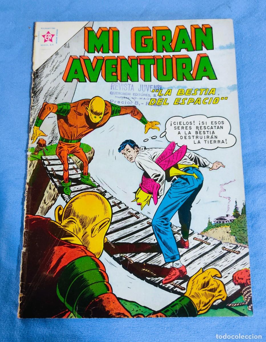 Tebeos: MI GRAN AVENTURA N&ordm; 15 NOVARO EDICIONES RECREATIVAS ERSA MEXICO A&Ntilde;O 1961