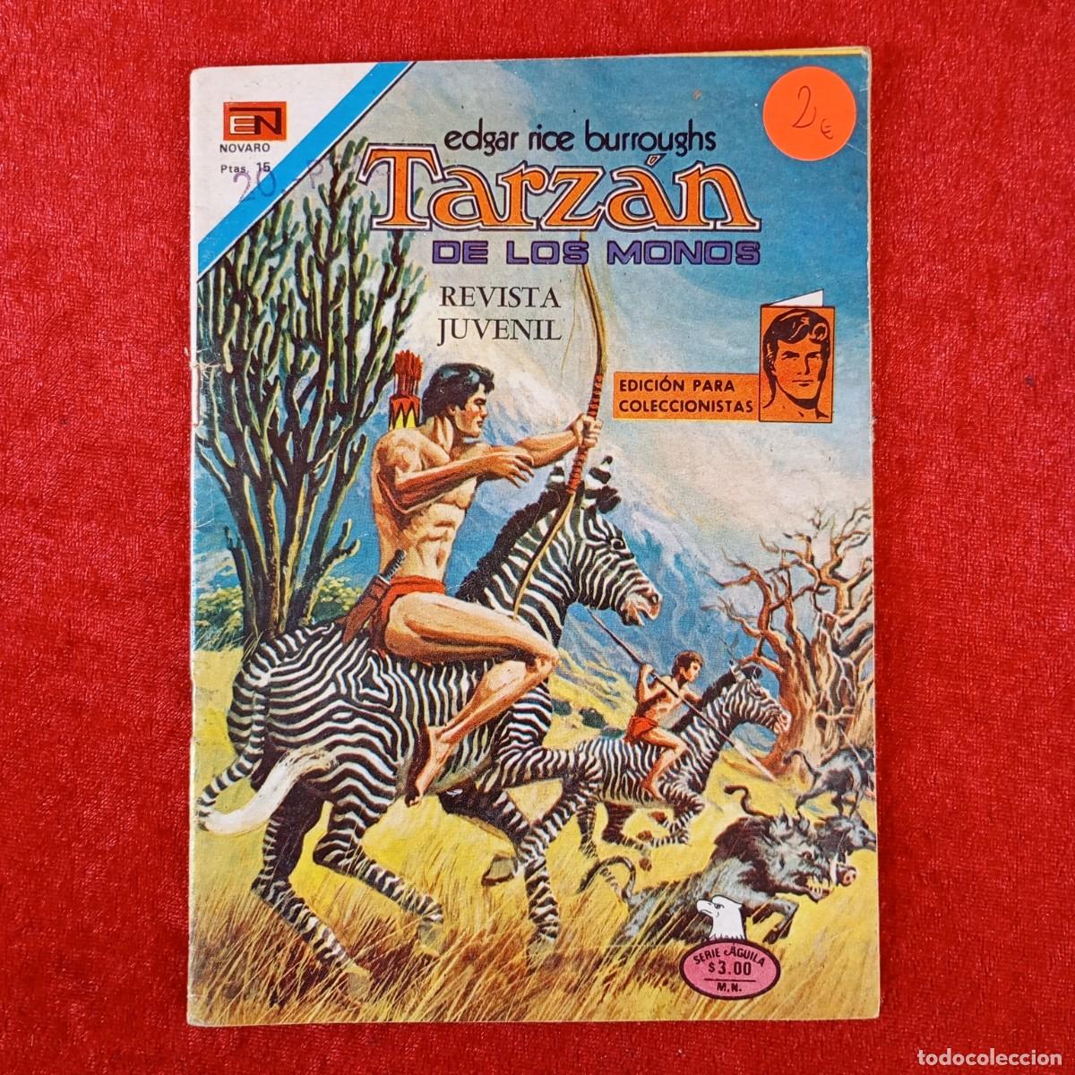 Tebeos: TARZ&Aacute;N DE LOS MONOS - EDGAR RICE BURROUGHS - REVISTA JUVENIL - EDICI&Oacute;N COLECCIONISTA - NOVARO / 1875