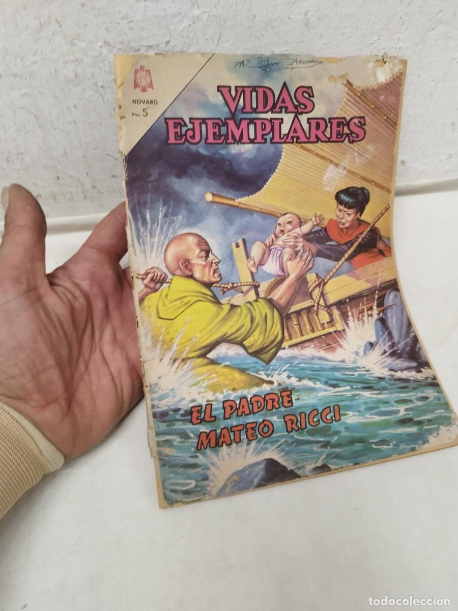 Tebeos: Vidas Ejemplares n&deg; 98 - El padre Mateo Ricci - original editorial Novaro.
