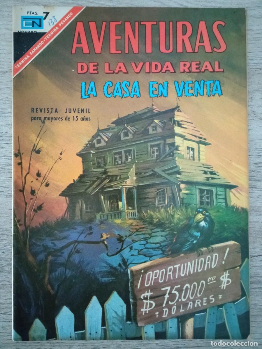 Giornalini: AVENTURAS DE LA VIDA REAL, N&ordm; 138, NOVARO