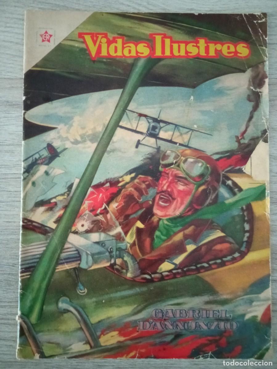 Giornalini: VIDAS ILUSTRES N&ordm; 8, GABRIEL D&acute;ANNUNZIO