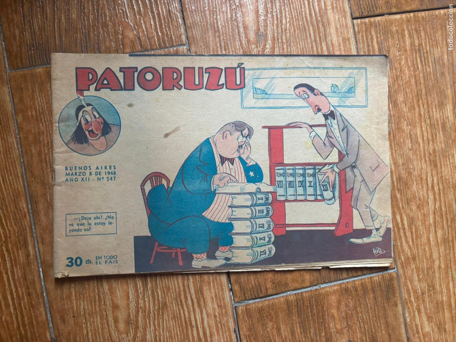 Tebeos: PATORUZU - N&ordm; 547 - BUENOS AIRES 1948