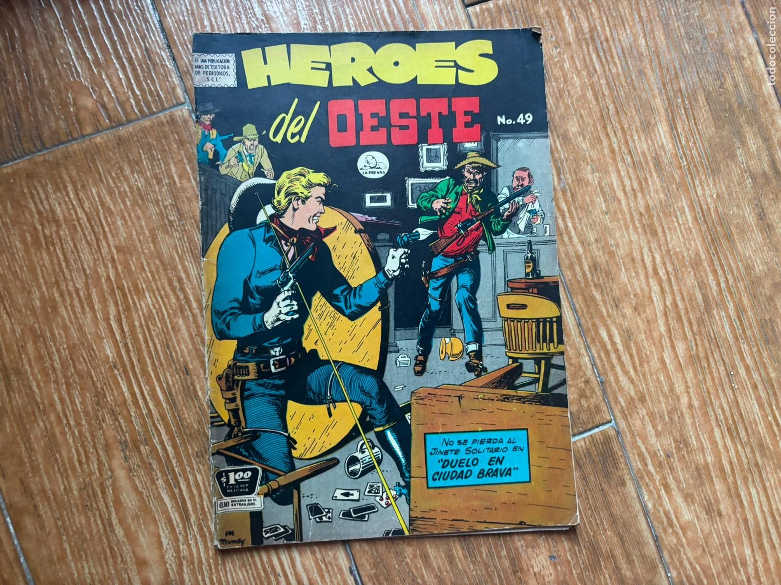 Tebeos: HEROES DEL OESTE N&ordm; 49 EDITORIAL LA PRENSA