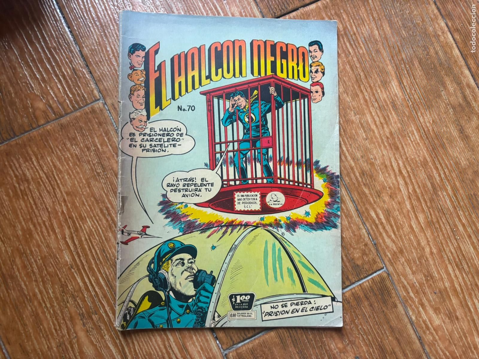 Tebeos: EL HALCON NEGRO N&ordm; 70 EDITORIAL LA PRENSA