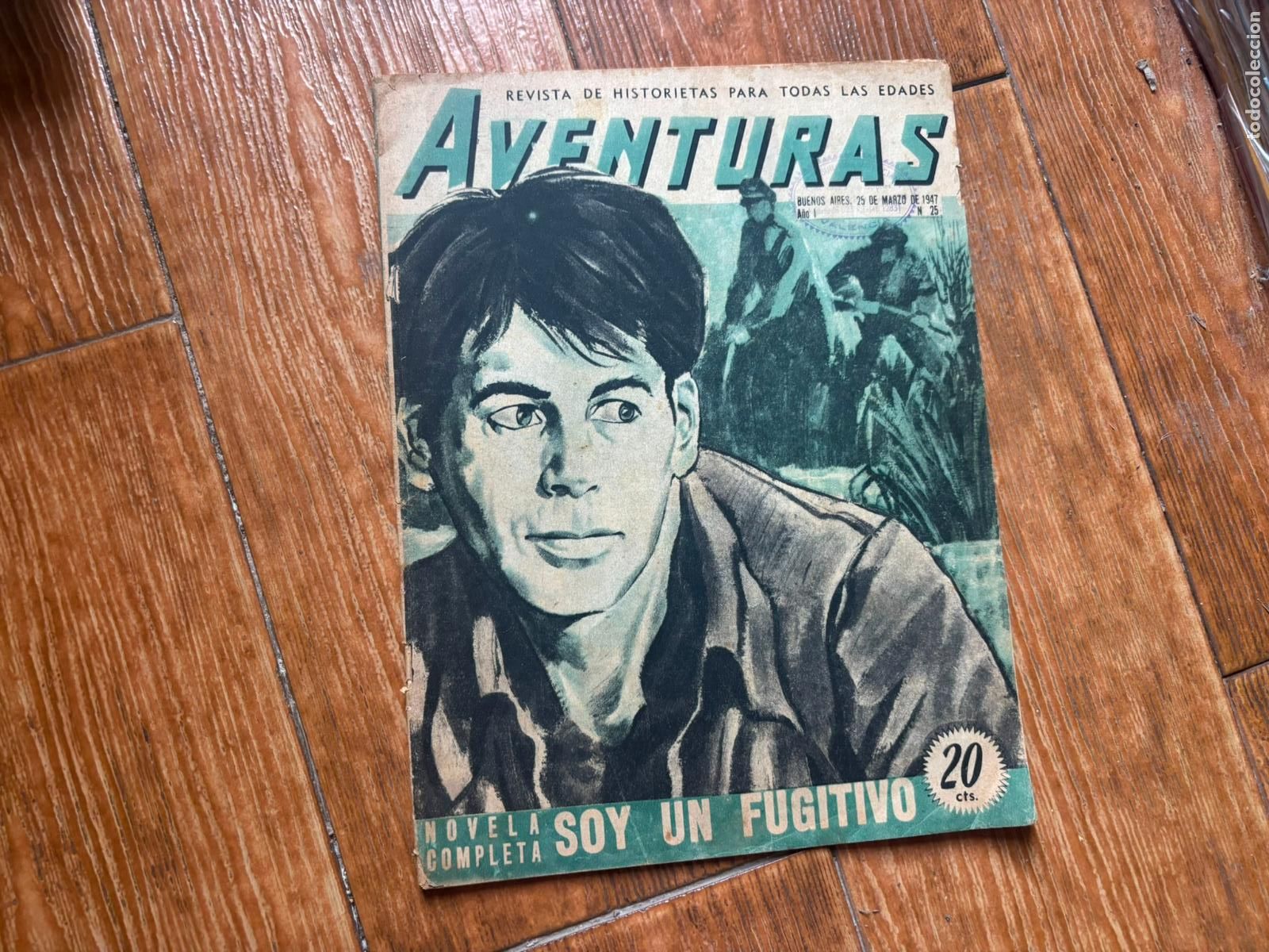 Tebeos: AVENTURAS N&ordm; 25 BUENOS AIRES 1947