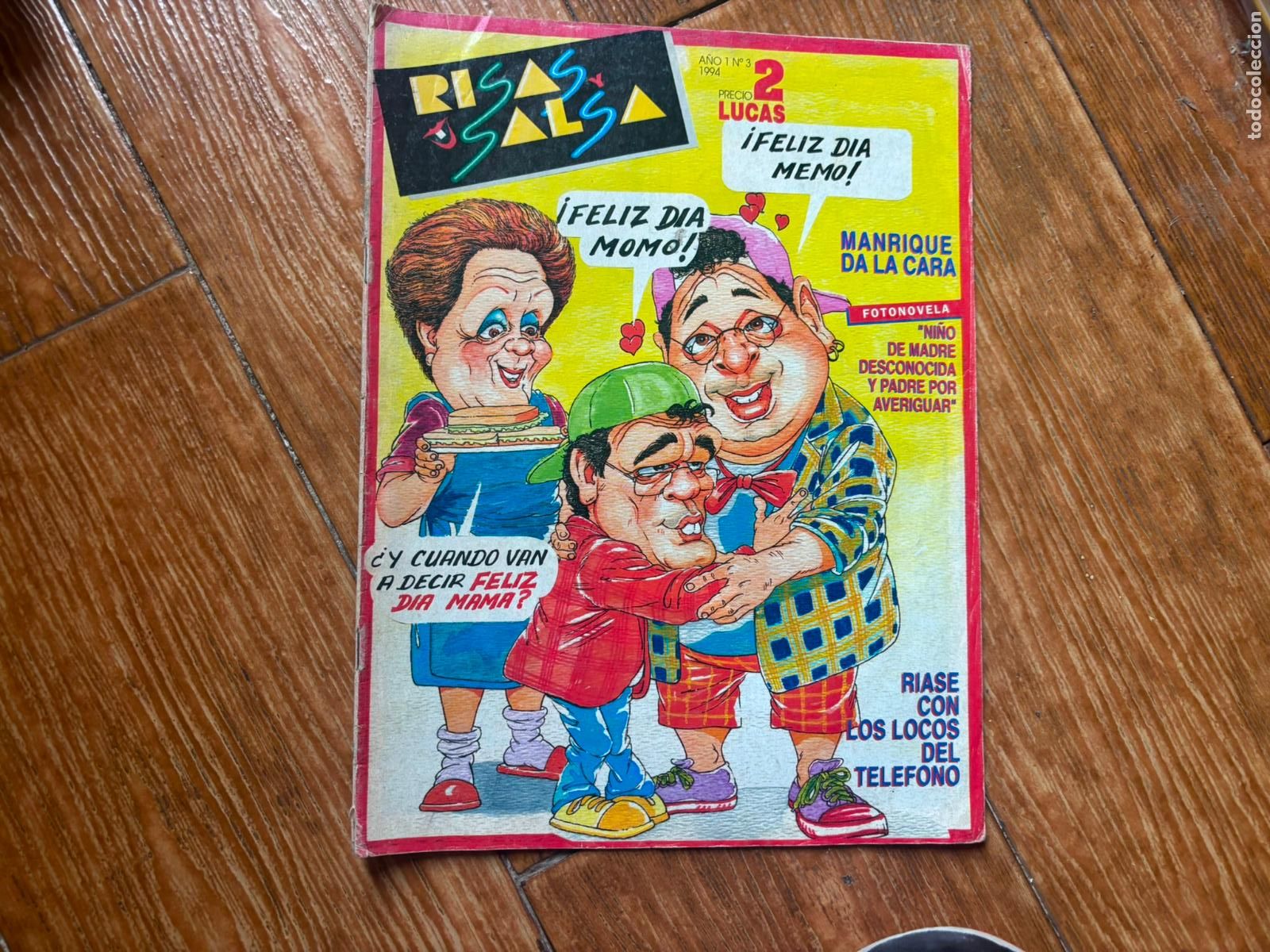 Tebeos: RISAS Y SALSA N&ordm; 3 HUMOR