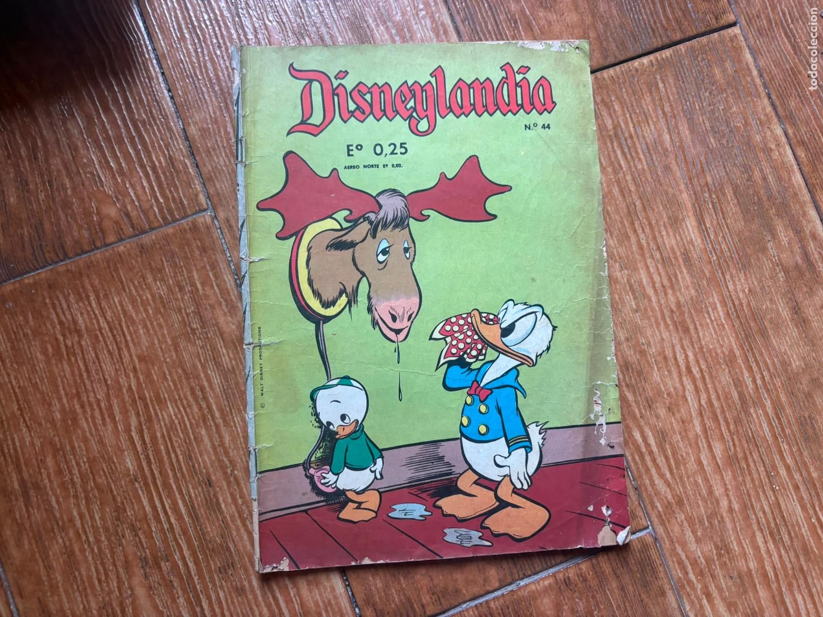 Tebeos: DISNEYLANDIA N&ordm; 44 WALT DISNEY
