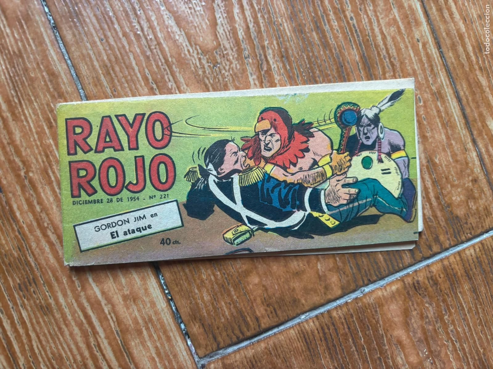 Tebeos: RAYO ROJO N&ordm; 221 EDITORIAL ABRIL