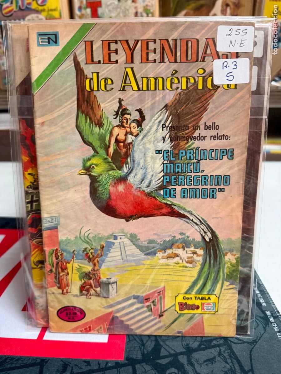 Tebeos: LEYENDAS DE AMERICA EDITORIAL NOVARO NUMERO 255