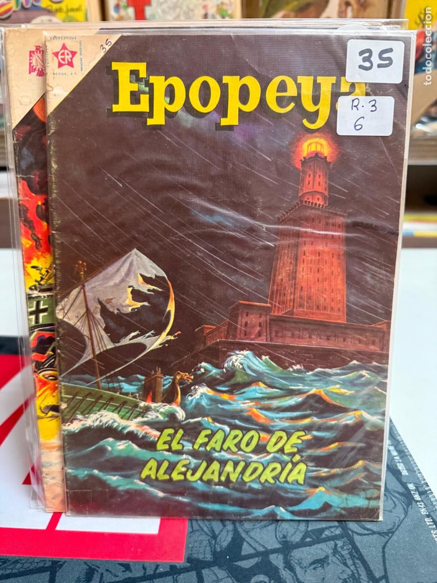 Tebeos: EPOPEYA EDITORIAL NOVARO NUMERO 35