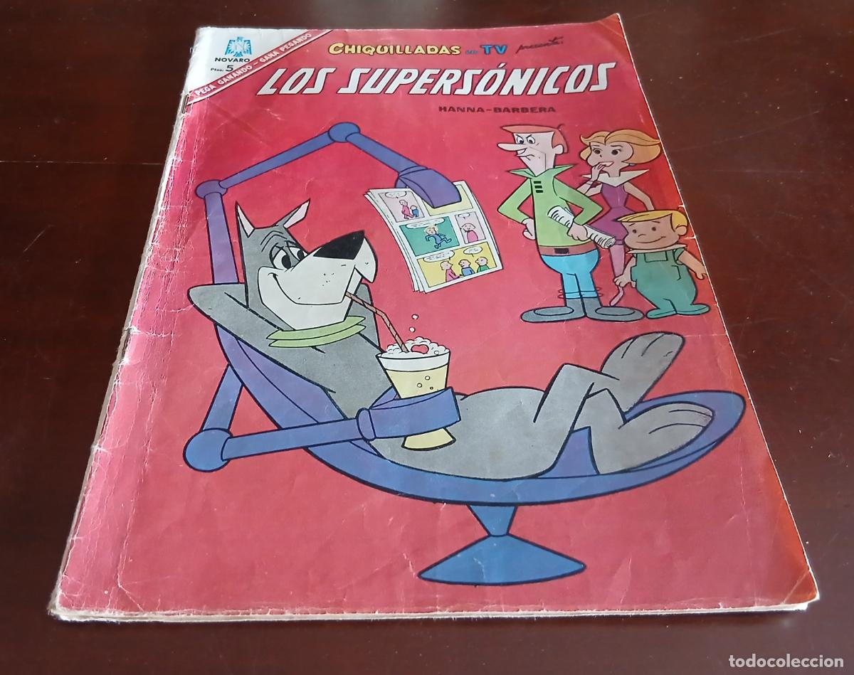 Tebeos: CHIQUILLADAS EN TV - LOS SUPERSONICOS - N&ordm;. 196 - HANNA BARBERA - NOVARO