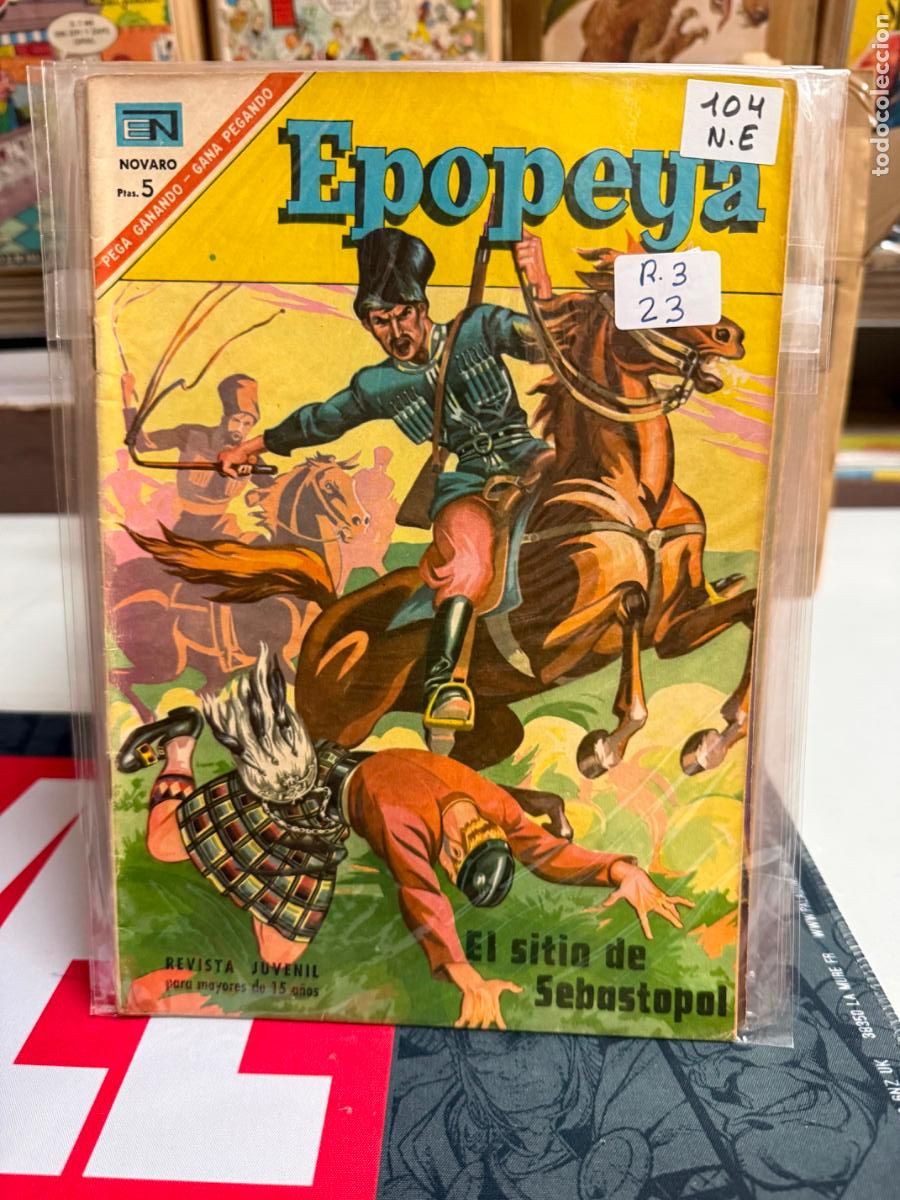 Tebeos: EPOPEYA EDITORIAL NOVARO NUMERO 104