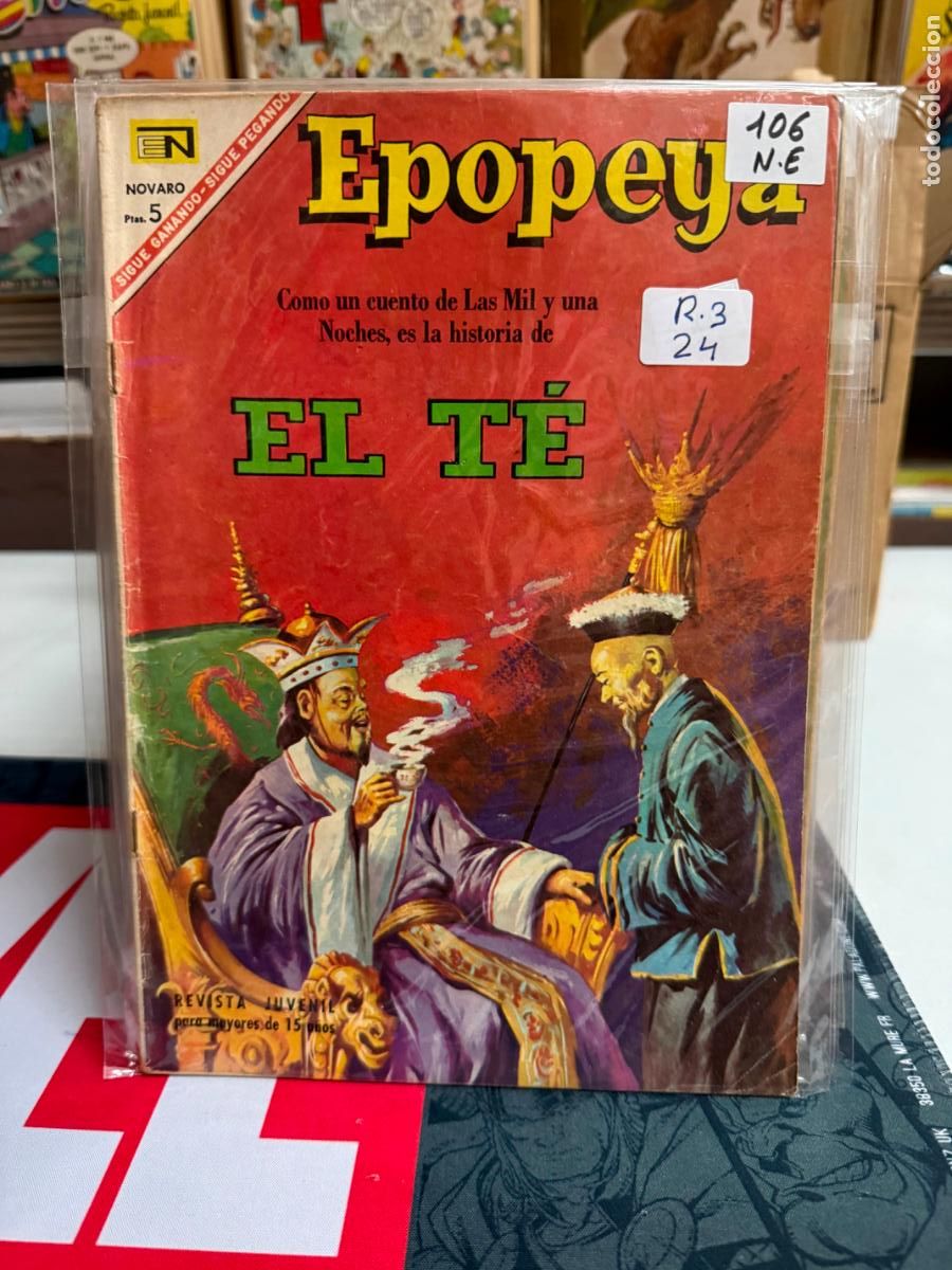 Tebeos: EPOPEYA EDITORIAL NOVARO NUMERO 106
