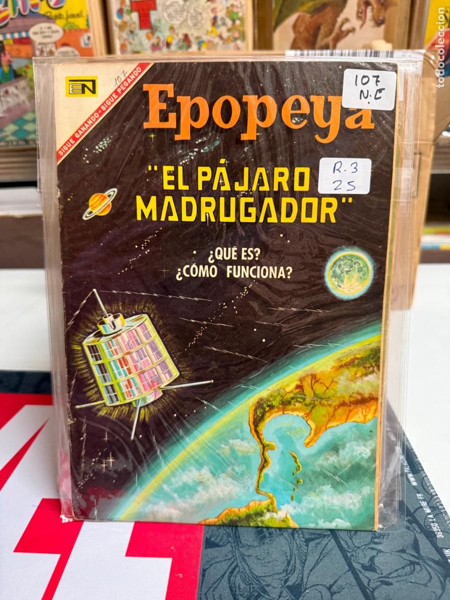 Tebeos: EPOPEYA EDITORIAL NOVARO NUMERO 107