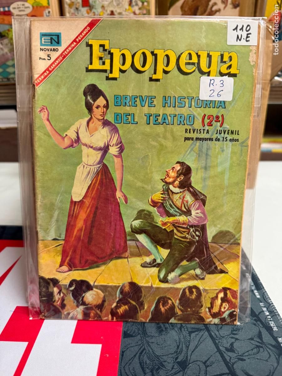 Tebeos: EPOPEYA EDITORIAL NOVARO NUMERO 110