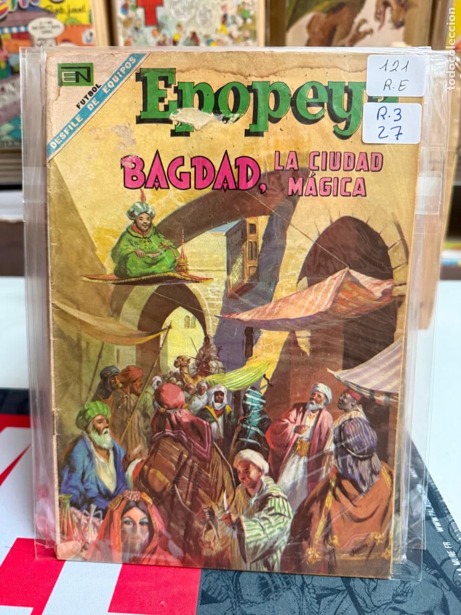 Tebeos: EPOPEYA EDITORIAL NOVARO NUMERO 121