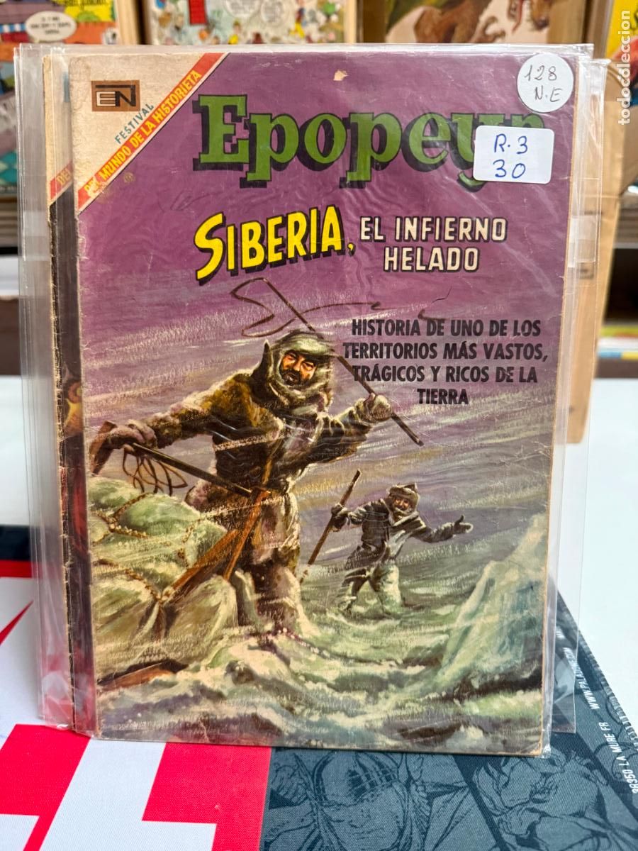 Tebeos: EPOPEYA EDITORIAL NOVARO NUMERO 128