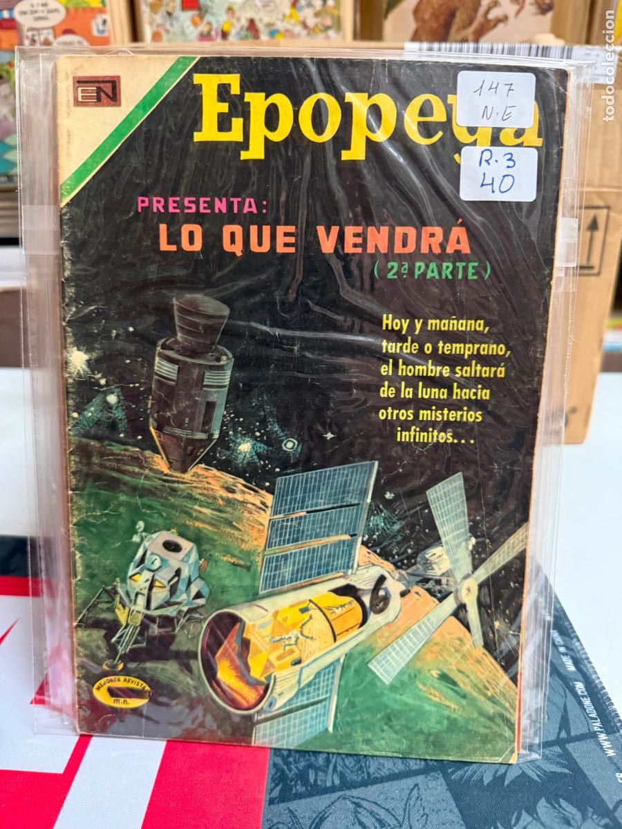 Tebeos: EPOPEYA EDITORIAL NOVARO NUMERO 147
