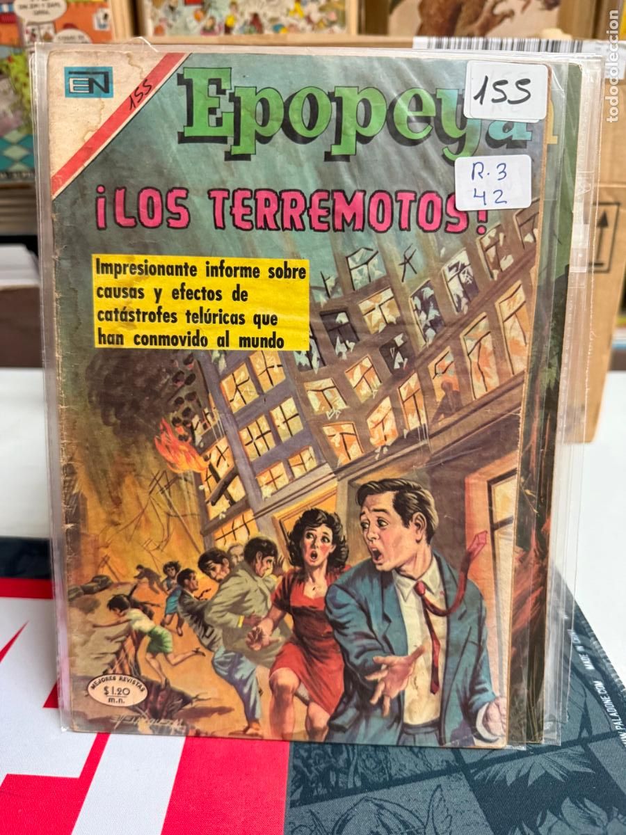 Tebeos: EPOPEYA EDITORIAL NOVARO NUMERO 155