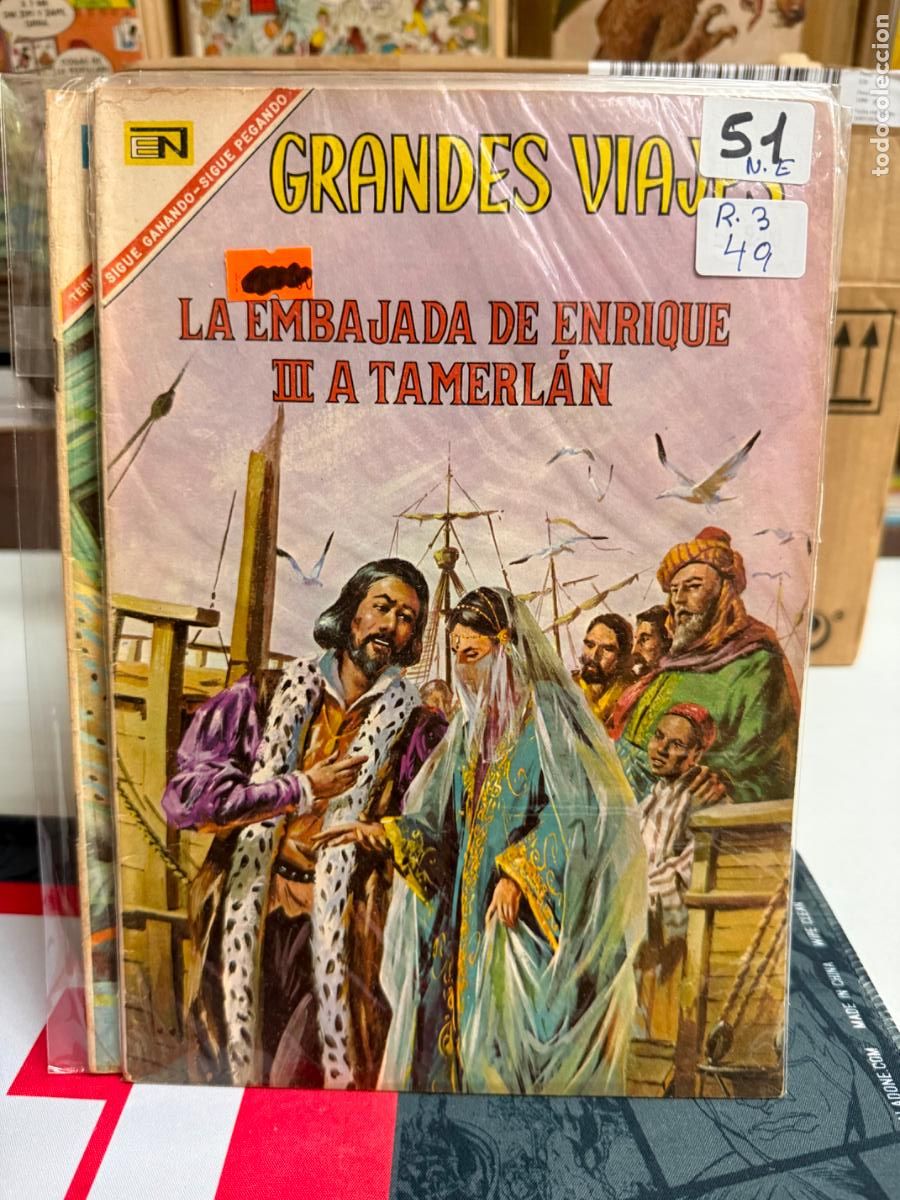 Tebeos: GRANDES VIAJES EDITORIAL NOVARO NUMERO 51
