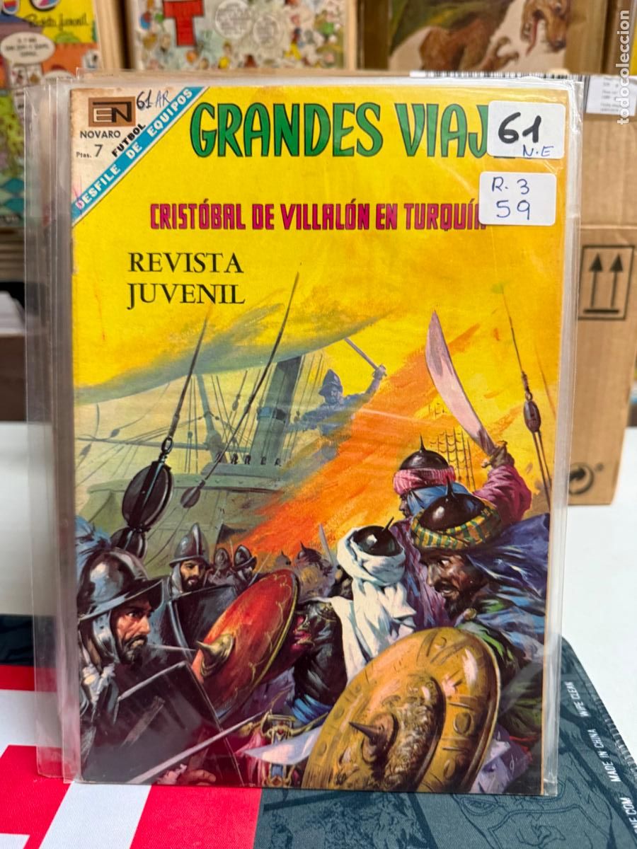 Tebeos: GRANDES VIAJES EDITORIAL NOVARO NUMERO 61