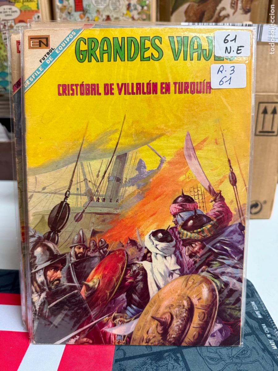 Tebeos: GRANDES VIAJES EDITORIAL NOVARO NUMERO 61