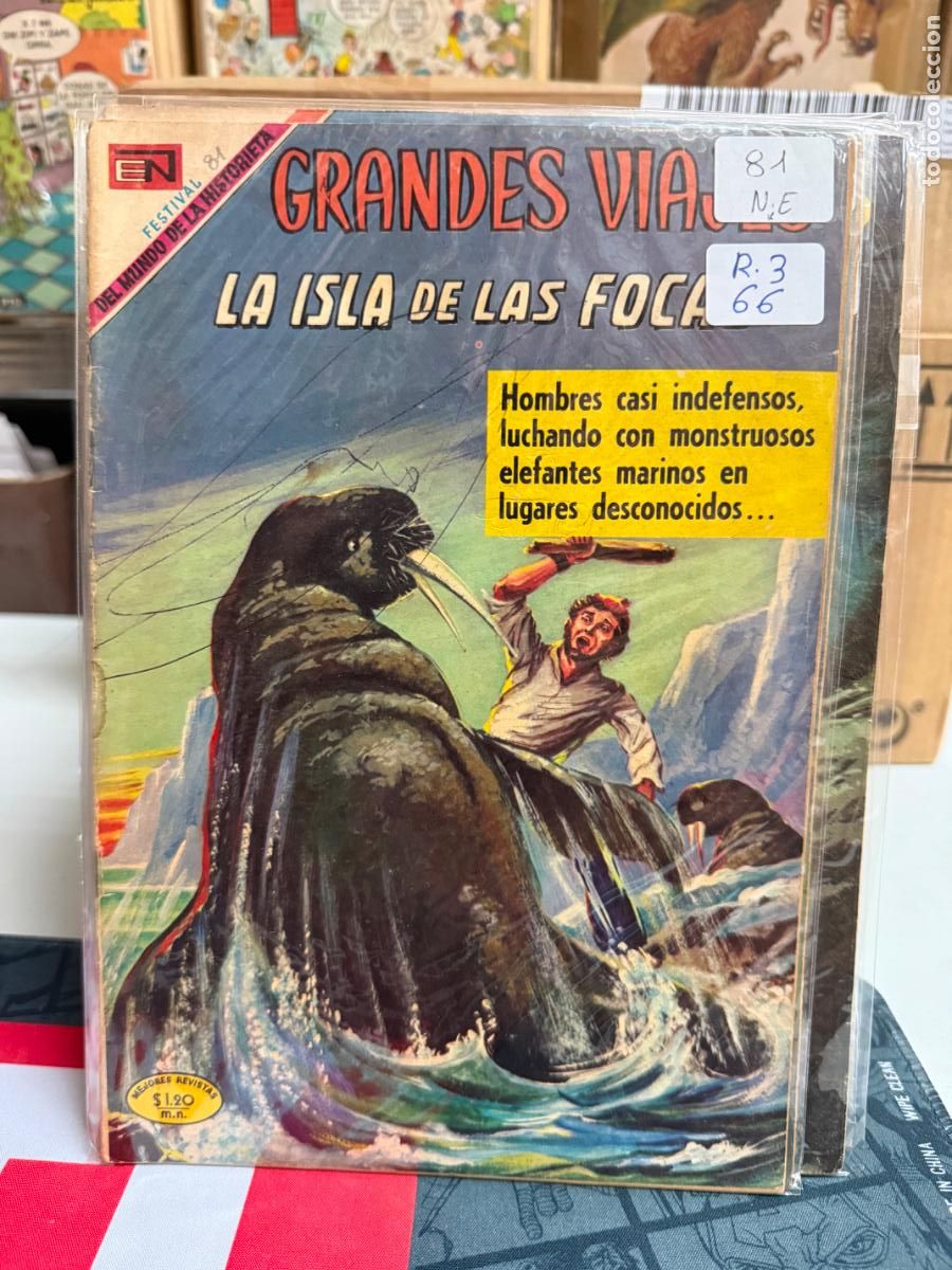 Tebeos: GRANDES VIAJES EDITORIAL NOVARO NUMERO 81