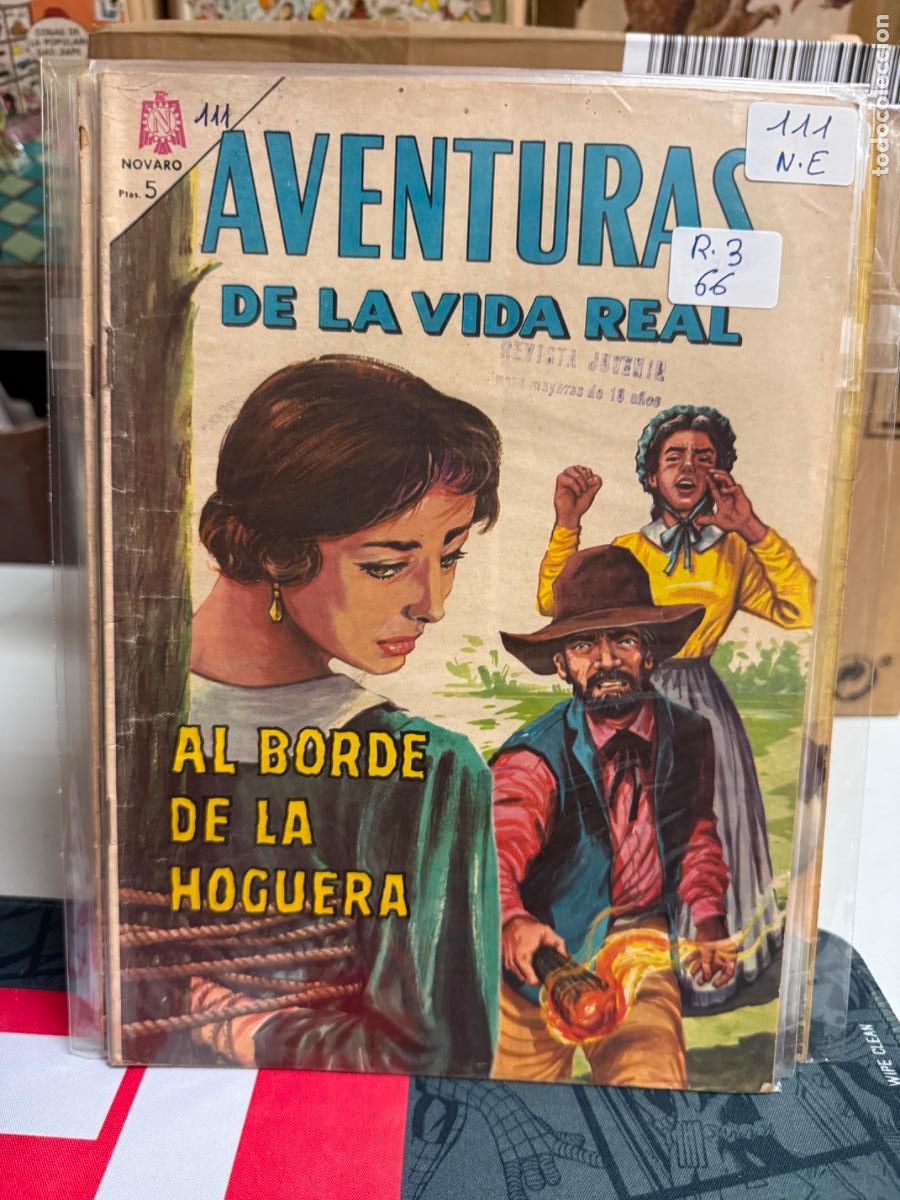 Tebeos: AVENTURAS DE LA VIDA REAL EDITORIAL NOVARO NUMERO 111