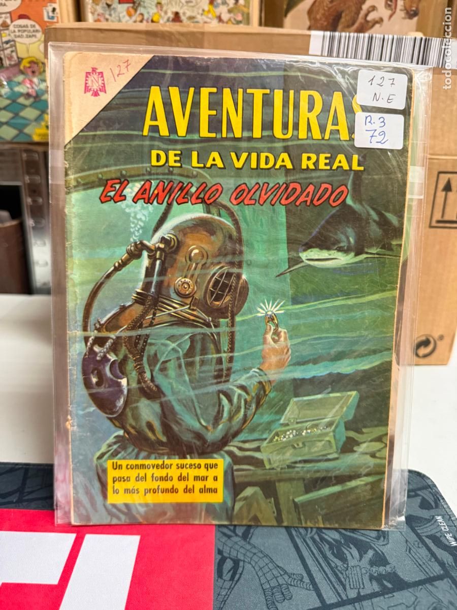 Tebeos: AVENTURAS DE LA VIDA REAL EDITORIAL NOVARO NUMERO 127