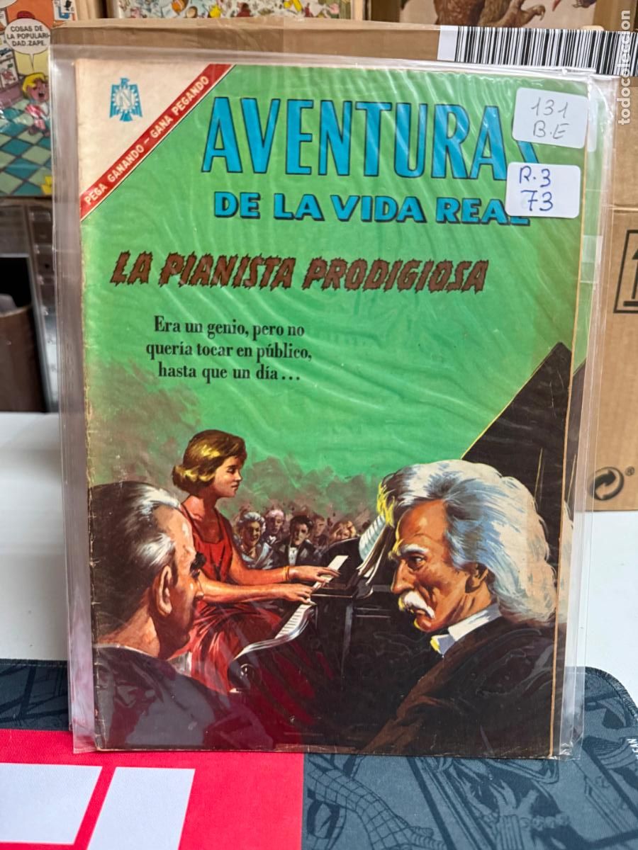 Tebeos: AVENTURAS DE LA VIDA REAL EDITORIAL NOVARO NUMERO 131