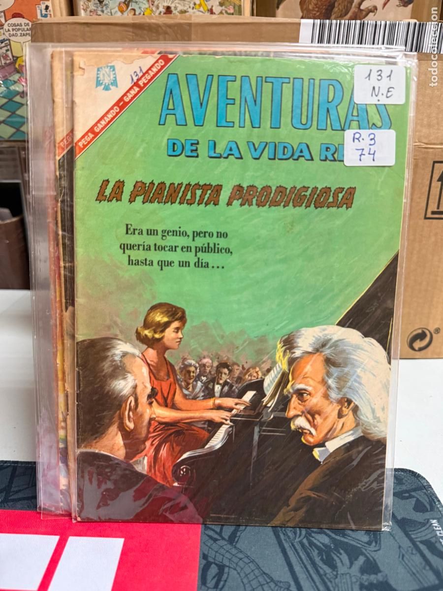 Tebeos: AVENTURAS DE LA VIDA REAL EDITORIAL NOVARO NUMERO 131