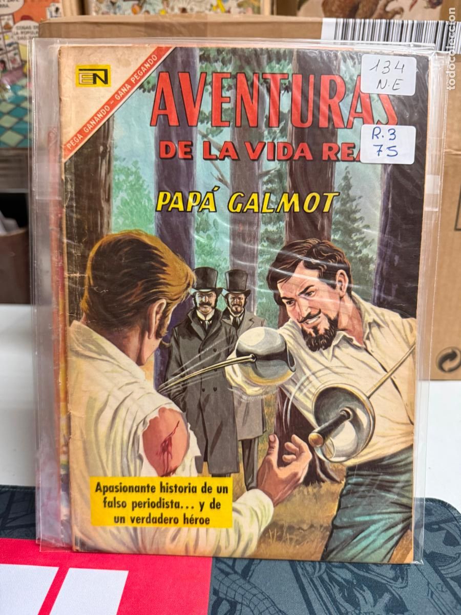 Tebeos: AVENTURAS DE LA VIDA REAL EDITORIAL NOVARO NUMERO 134