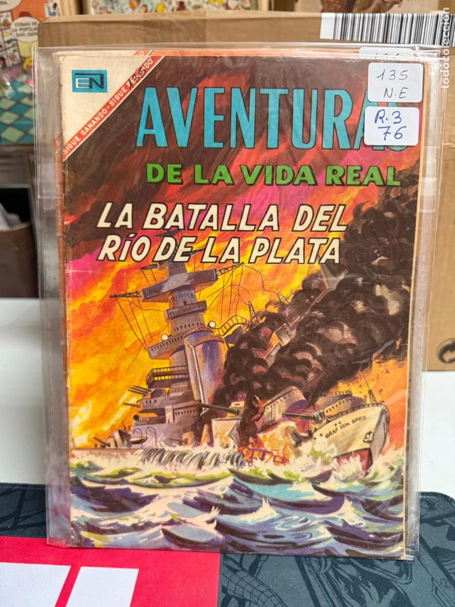 Tebeos: AVENTURAS DE LA VIDA REAL EDITORIAL NOVARO NUMERO 135