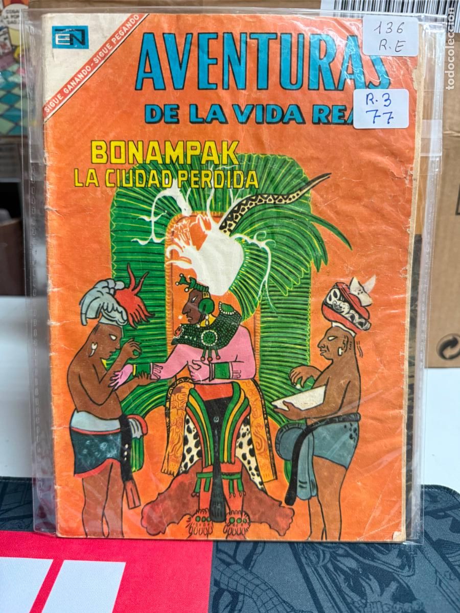 Tebeos: AVENTURAS DE LA VIDA REAL EDITORIAL NOVARO NUMERO 136