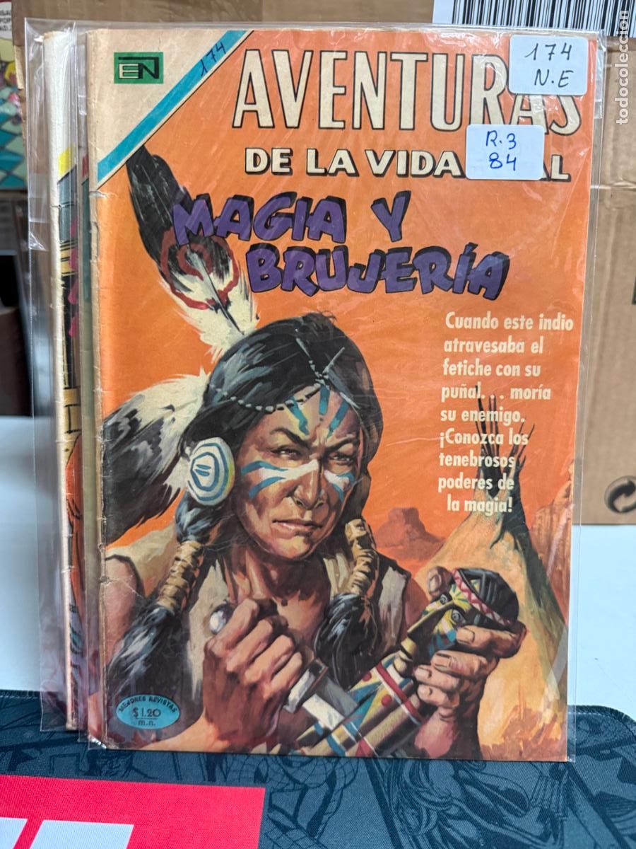 Comics: AVENTURAS DE LA VIDA REAL EDITORIAL NOVARO NUMERO 174