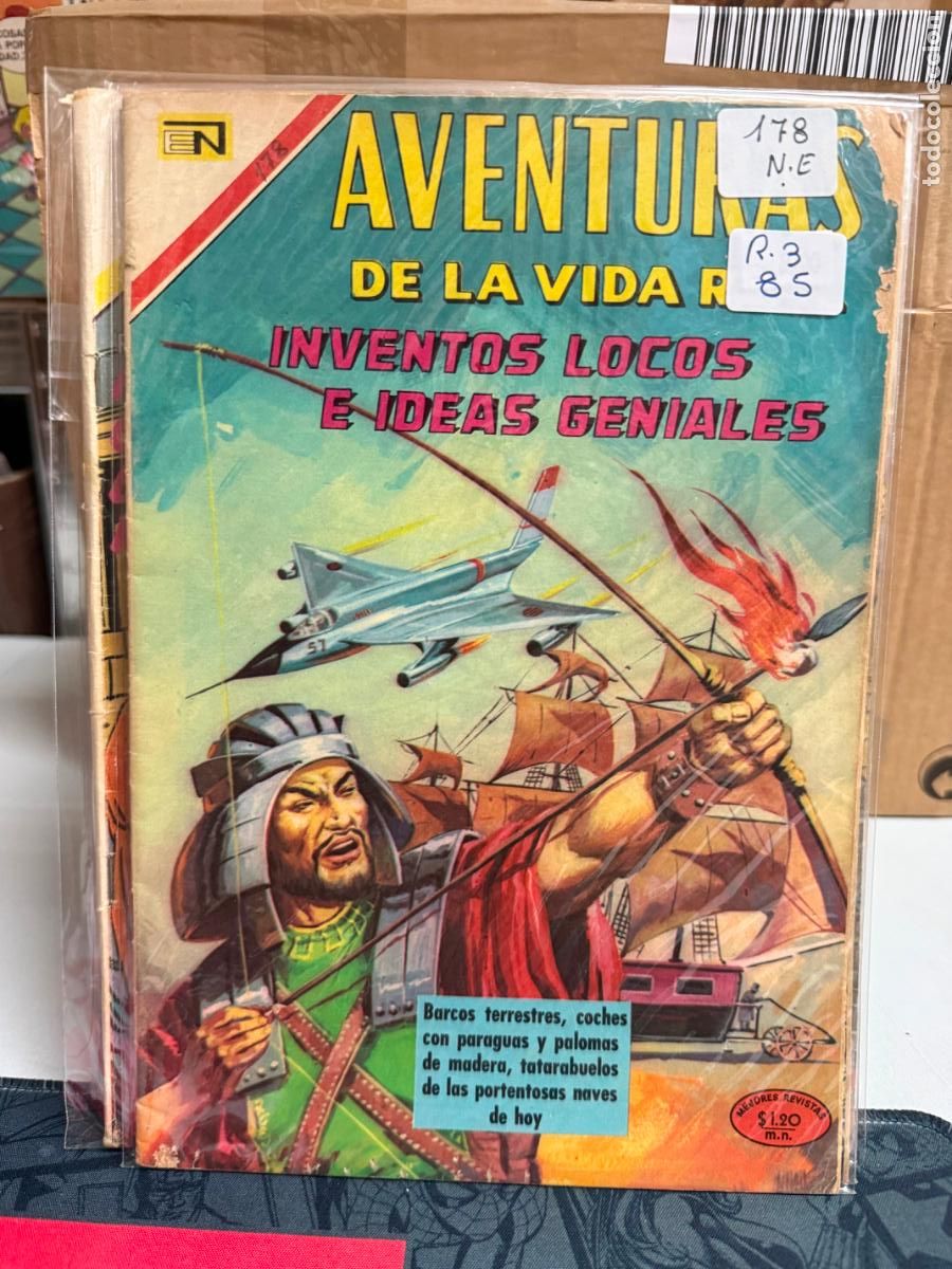 Comics: AVENTURAS DE LA VIDA REAL EDITORIAL NOVARO NUMERO 178
